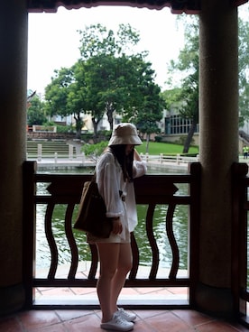 「OWN（オウン）のアイテム」を使った、妮♪さん（レディース・150cm）の春コーディネート