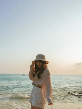 「OWN（オウン）のアイテム」を使った、妮♪さん（レディース・150cm）の春コーディネート