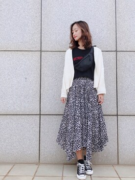 「MAISON DE REEFUR」｜「アイテム（その他）」を使った、Jessie.Lさん（レディース・170cm）の秋コーディネート