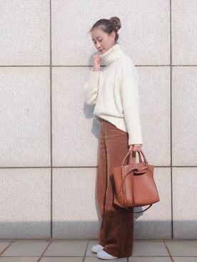 「FOREVER 21」｜「アイテム（その他）」を使った、Jessie.Lさん（レディース・170cm）の秋コーディネート