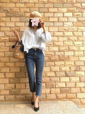 「AMERI」｜「アイテム（その他シューズ）」を使った、Jessie.Lさん（レディース・170cm）の春コーディネート