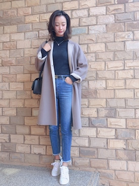 「IENA」｜「アイテム（その他）」を使った、Jessie.Lさん（レディース・170cm）の秋コーディネート