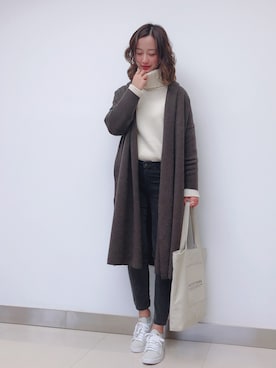 「IENA」｜「アイテム（その他）」を使った、Jessie.Lさん（レディース・170cm）の秋コーディネート