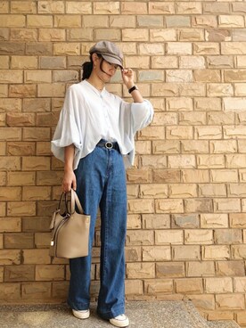 「AMERI」｜「アイテム（腕時計）」を使った、Jessie.Lさん（レディース・170cm）の夏コーディネート