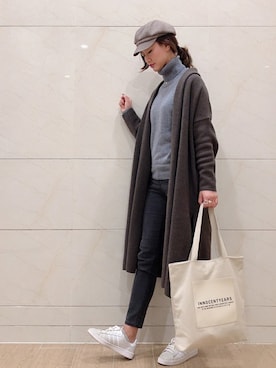 「IENA」｜「アイテム（その他）」を使った、Jessie.Lさん（レディース・170cm）の冬コーディネート