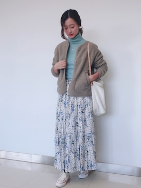 「IENA」｜「アイテム（その他）」を使った、Jessie.Lさん（レディース・170cm）の冬コーディネート