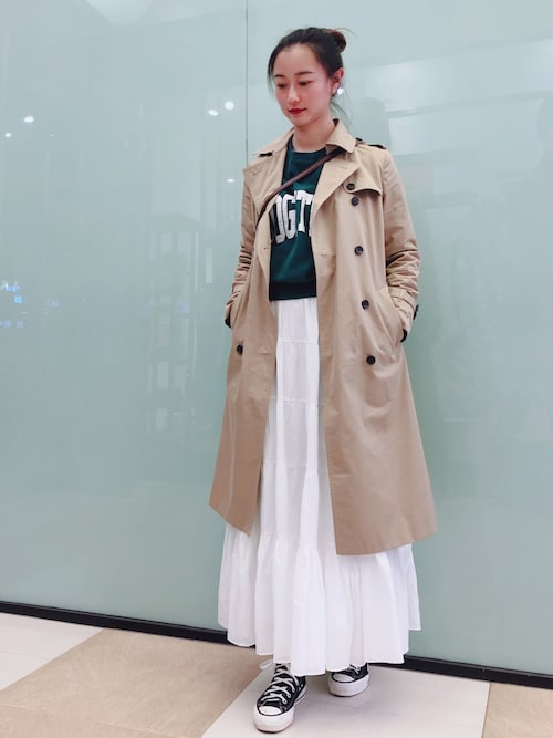 IENA（イエナ）の「ハイカウントギャバロングトレンチコート
