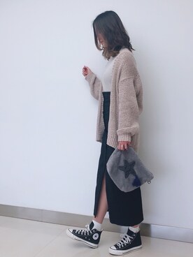 「IENA」｜「アイテム（その他）」を使った、Jessie.Lさん（レディース・170cm）の春コーディネート
