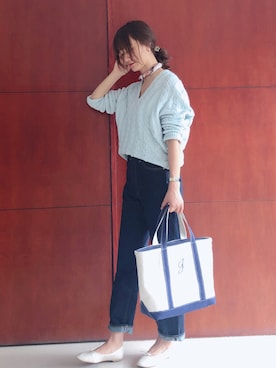 「IENA」｜「アイテム（その他）」を使った、Jessie.Lさん（レディース・170cm）の春コーディネート