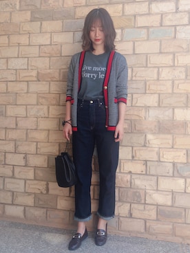 「IENA」｜「アイテム（その他）」を使った、Jessie.Lさん（レディース・170cm）の春コーディネート
