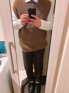 「Steven Alan（スティーブンアラン）のアイテム（レッグウェア）」を使った、たっきーさん（メンズ・166cm）の冬コーディネート