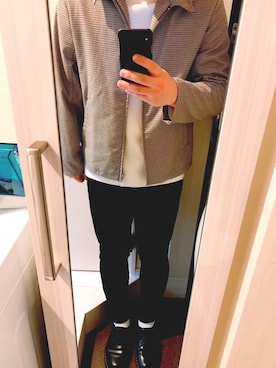「Steven Alan（スティーブンアラン）のアイテム（レッグウェア）」を使った、たっきーさん（メンズ・166cm）の冬コーディネート