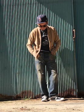 「THE HIGHEST END（ザハイエストエンド）のアイテム」を使った、サダさん（メンズ・168cm）の春コーディネート