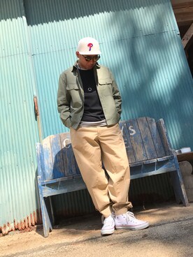 サダさん(メンズ・168cm)の春コーディネート