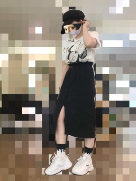 黃波利さんのコーディネート