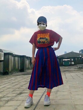 黃波利さんのコーディネート