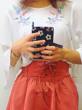 「MERCURYDUO（マーキュリーデュオ）のアイテム（腕時計）」を使った、おかゆさん（レディース・158cm）の秋コーディネート