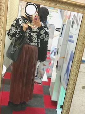 「EMODA（エモダ）のアイテム（トートバッグ）」を使った、shiyu_さん（レディース・160cm）の冬コーディネート