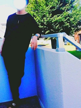 「AZUL（アズール）のアイテム（アクセサリー）」を使った、Kさん（メンズ・175cm）の秋コーディネート