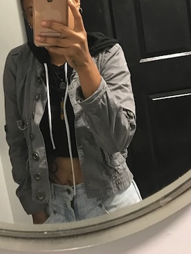 「working style」｜「アイテム（ノーカラージャケット）」を使った、Clarissa M.さん（レディース・163cm）の夏コーディネート