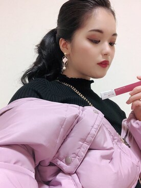 「FREE'S MART（フリーズマート）のアイテム（ダウンジャケット/コート）」を使った、NAOさん（レディース・161cm）の春コーディネート