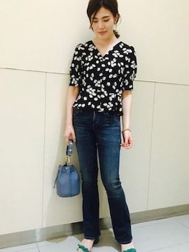 「Citizens of humanity（シチズンズオブヒューマニティー）のアイテム」を使った、yoshiさん（レディース・168cm）の春コーディネート