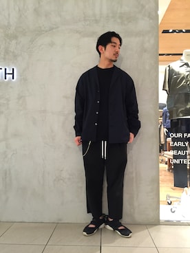「BEAUTY&YOUTH UNITED ARROWS（ビューティーアンドユースユナイテッドアローズ）のアイテム（財布/小物）」を使った、Shouya Kitayamaさん（メンズ・171cm）の春コーディネート
