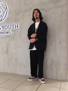 「UNITED ARROWS & SONS（ユナイテッドアローズアンドサンズ）のアイテム（その他アウター）」を使った、Shouya Kitayamaさん（メンズ・171cm）の秋コーディネート