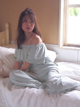 「シェリーモナ」｜Cherie Monaさん（レディース・158cm）の夏コーディネート