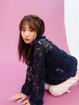 「シェリーモナ」｜Cherie Monaさん（レディース・157cm）の夏コーディネート