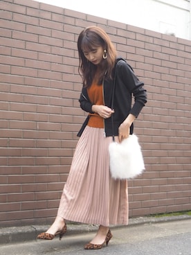 「シェリーモナ」｜Cherie Monaさん（レディース・157cm）の秋コーディネート