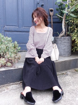 「シェリーモナ」｜Cherie Monaさん（レディース・157cm）の秋コーディネート