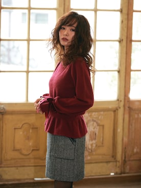 「シェリーモナ」｜Cherie Monaさん（レディース・157cm）の秋コーディネート