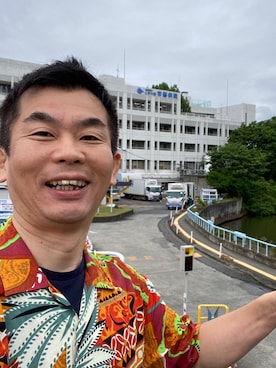 「Aramis（-）のアイテム」を使った、新村 浩明さん（メンズ・167cm）の春コーディネート