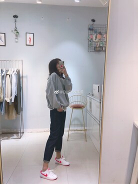 「Queen（クイーン）のアイテム」を使った、QUEEN葵蒽さん（レディース・161cm）の夏コーディネート