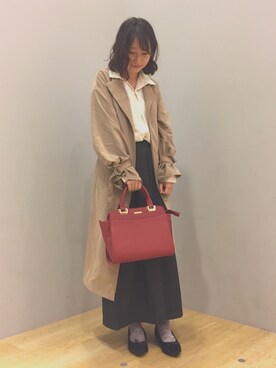 美桜さんの「ミニボストンバッグ」を使ったコーディネート