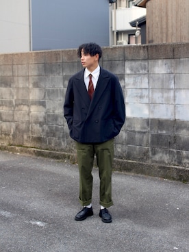 「アイテム（フォーマルスーツ/小物）」を使った、RYUさん（メンズ・174cm・20代）の春コーディネート