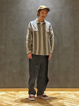 「男気japan」｜YMNさん（メンズ・175cm）の春コーディネート