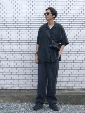 「Perry Ellis（ペリーエリス）のアイテム」を使った、YMNさん（メンズ・175cm）の夏コーディネート