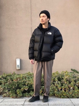 「ヌプシ」｜「アイテム（アクセサリー）」を使った、YMNさん（メンズ・175cm）の冬コーディネート
