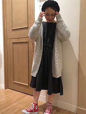 meiさん（レディース・154cm）の冬コーディネート
