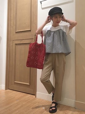 meiさん（レディース・154cm）の春コーディネート