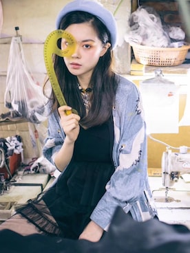 樂藍达さんのコーディネート