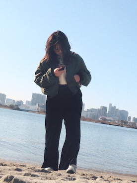 sakiさん（レディース・158cm）の冬コーディネート