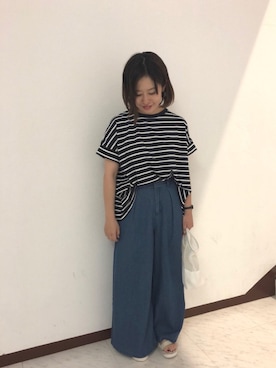 「SHAKA（シャカ）のアイテム」を使った、yurioneさん（レディース・154cm）の夏コーディネート