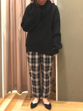 「オフタートル」｜yurioneさん（レディース・154cm）の秋コーディネート