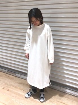 「モノトーン派？カラーコーデ派？」｜yurioneさん（レディース・154cm）の冬コーディネート