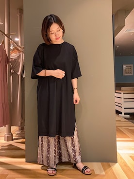 「CLUSE（クルース）のアイテム」を使った、yurioneさん（レディース・154cm）の夏コーディネート