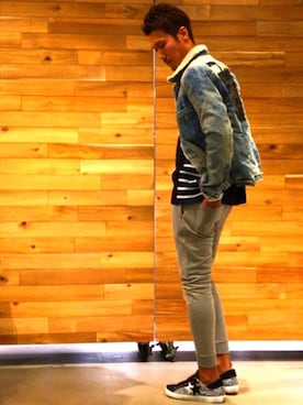 「2STAR」｜_tsubasa_yさん（メンズ・181cm）の秋コーディネート
