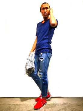 _tsubasa_yさん（メンズ・181cm）の春コーディネート